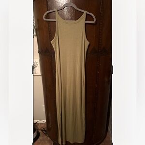 New Day (Target)Elegant Olive Green Maxi Dress
